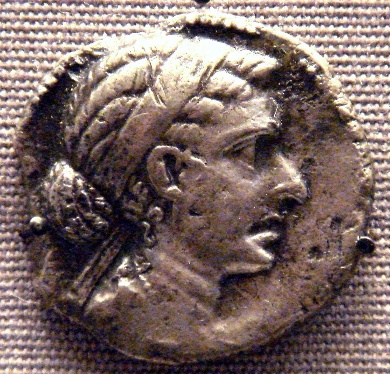 Silver tetradrachm of Cleopatra VII, Ascalon mint