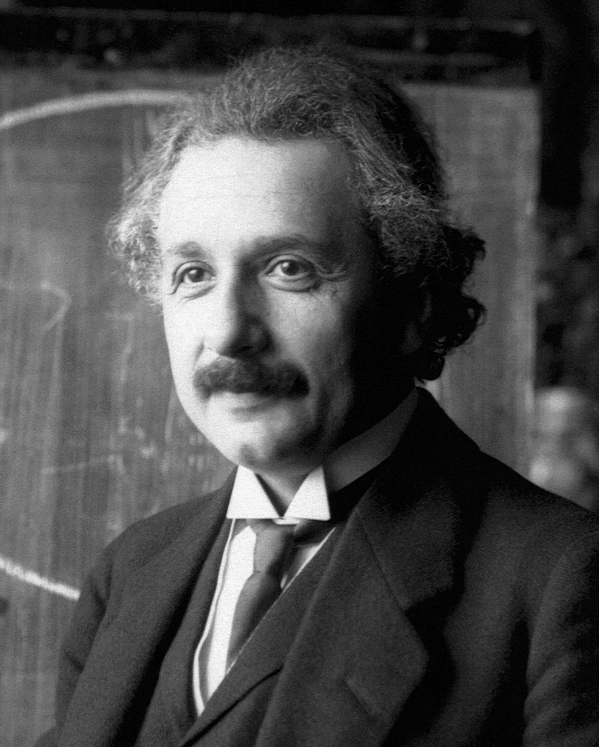 Albert Einstein, photographed in 1921